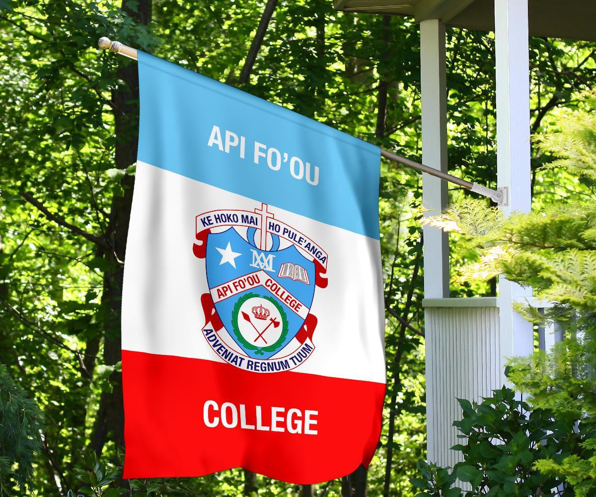 Apifo'ou College Flag - Flag Of Apifo'ou College Ver2 - Polynesian Pride