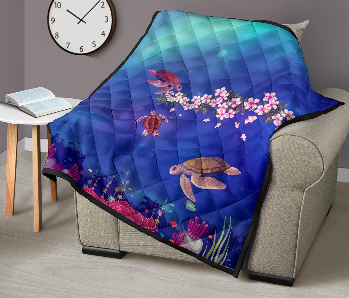 Galaxy Ocean Premium Quilt - Polynesian Pride