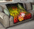 Fiji Premium Quilt - Humpback Whale with Tropical Flowers (Yellow) - Polynesian Pride