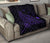 Rays Hawaii Map Polynesian Premium Quilt - Purple - Polynesian Pride