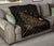 Rays Hawaii Map Polynesian Premium Quilt - Gold - Polynesian Pride
