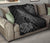 Hawaii Whale Swim Poly Gray Premium Quilt - Polynesian Pride