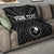 Yap Personalised Premium Quilt - Yap Seal With Polynesian Tattoo Style Black - Polynesian Pride