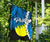 Palau Polynesian Flag - Tribal Wave Tattoo Blue Flag Blue - Polynesian Pride