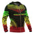 Tonga Polynesian Chief Custom Zip up Hoodie Reggae Version - Polynesian Pride