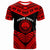 Federated States of Micronesia Custom T Shirt Tribal Pattern Cool Style Red Color Unisex Red - Polynesian Pride