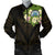 Federated States of Micronesia Men's Bomber Jacket - Polynesian Gold Patterns Collection - Polynesian Pride