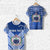 Custom Manu Samoa Rugby T Shirt Creative Style Full Blue Unisex Blue - Polynesian Pride