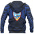 Guam Pullover Hoodie Guam Polynesian Tattoo Style Blue A6 - Polynesian Pride