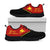 Papua New Guinea Rising Sneakers - Papua New Guinea Flag 2nd - A16 Unisex White - Polynesian Pride