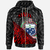 Samoa Zip Hoodie Red Polynesian Patterns With Bamboo Unisex Red - Polynesian Pride