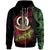 Vanuatu Zip Hoodie Ambrym Seal of Vanuatu Special Style Unisex Black - Polynesian Pride