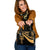 Fiji Shoulder Handbag - Gold Polynesian Tentacle Tribal Pattern One Size Gold - Polynesian Pride