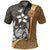 Tahiti Polo Shirt Gold Turtle with Hook Unisex GOLD - Polynesian Pride