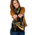 Fiji Shoulder Handbag - Gold Polynesian Tentacle Tribal Pattern Crest One Size Gold - Polynesian Pride