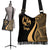 Tonga Boho Handbag - Gold Polynesian Tentacle Tribal Pattern - Polynesian Pride