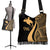 Papua New Guinea Boho Handbag - Gold Polynesian Tentacle Tribal Pattern - Polynesian Pride