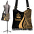 Vanuatu Boho Handbag - Gold Polynesian Tentacle Tribal Pattern - Polynesian Pride