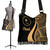 Chuuk Boho Handbag - Gold Polynesian Tentacle Tribal Pattern - Polynesian Pride