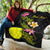 Palau Polynesian Custom Personalised Quilt - Plumeria Tribal - Polynesian Pride