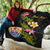 Tahiti Polynesian Custom Personalised Quilt - Plumeria Tribal - Polynesian Pride