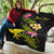 Hawaii Polynesian Custom Personalised Quilt - Plumeria Tribal - Polynesian Pride