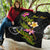 Chuuk Polynesian Custom Personalised Quilt - Plumeria Tribal - Polynesian Pride