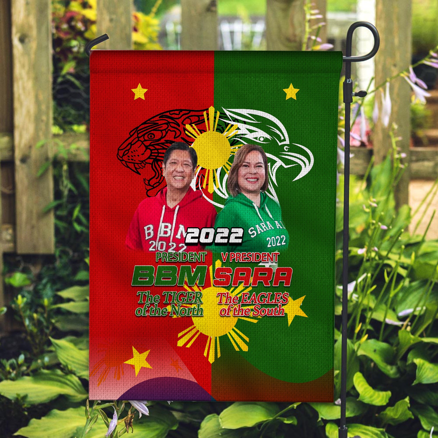 Philippines Flag BBM AND SARA 2022 LT6 - Polynesian Pride