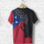 Samoa T Shirt Samoan Flag Coat of Arms Grunge - Polynesian Pride