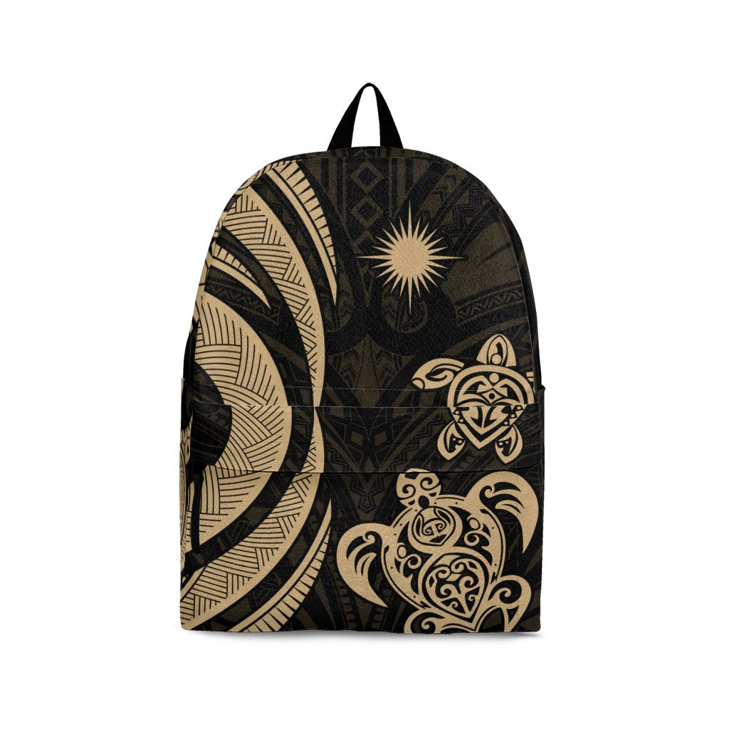 Marshall Islands Backpack - Gold Tentacle Turtle Gold - Polynesian Pride