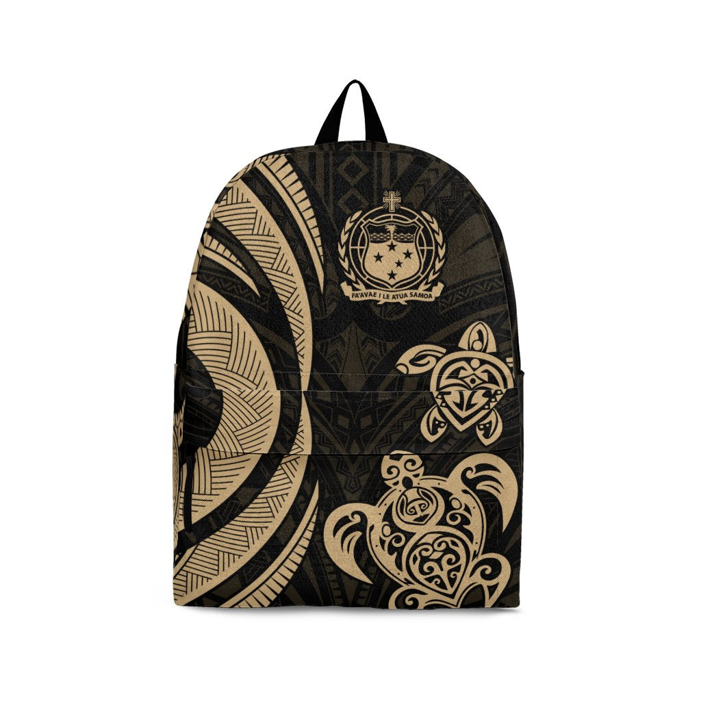 Samoa Backpack - Gold Tentacle Turtle Gold - Polynesian Pride