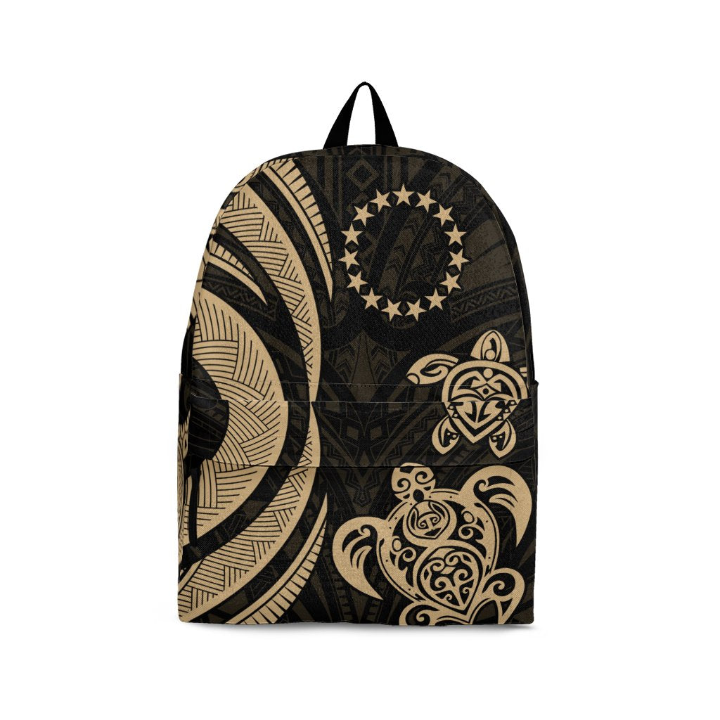 Cook Islands Backpack - Gold Tentacle Turtle Gold - Polynesian Pride