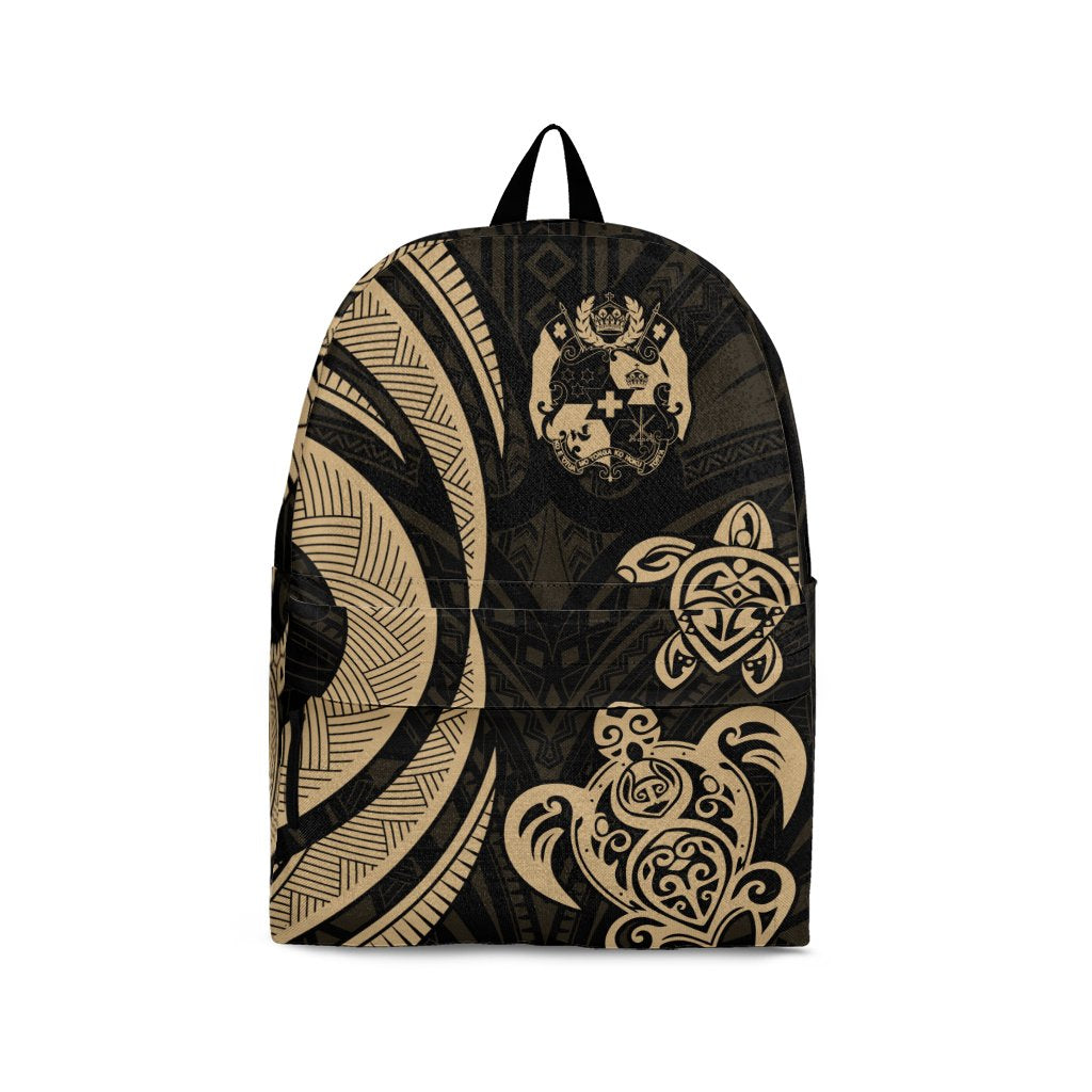 Tonga Backpack - Gold Tentacle Turtle Gold - Polynesian Pride