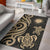 Northern Mariana Islands Area Rug - Gold Tentacle Turtle Gold - Polynesian Pride