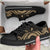 Yap Low Top Canvas Shoes - Gold Tentacle Turtle - Polynesian Pride