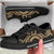 Pohnpei Low Top Canvas Shoes - Gold Tentacle Turtle - Polynesian Pride