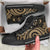 Yap High Top Shoes - Gold Tentacle Turtle - Polynesian Pride