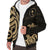 Chuuk Sherpa Hoodie - Gold Tentacle Turtle - Polynesian Pride