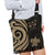 Fiji Boho Handbag - Gold Tentacle Turtle Crest - Polynesian Pride