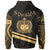 Samoa Hoodie In My Heart Style Polynesian Patterns Gold Color - Polynesian Pride