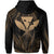 Hawaii King Polynesian Hoodie (Zip up) Durk Style Gold - Polynesian Pride