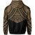 Polynesian Skull Hawaii Zip Hoodie Gold Circle Style - Polynesian Pride