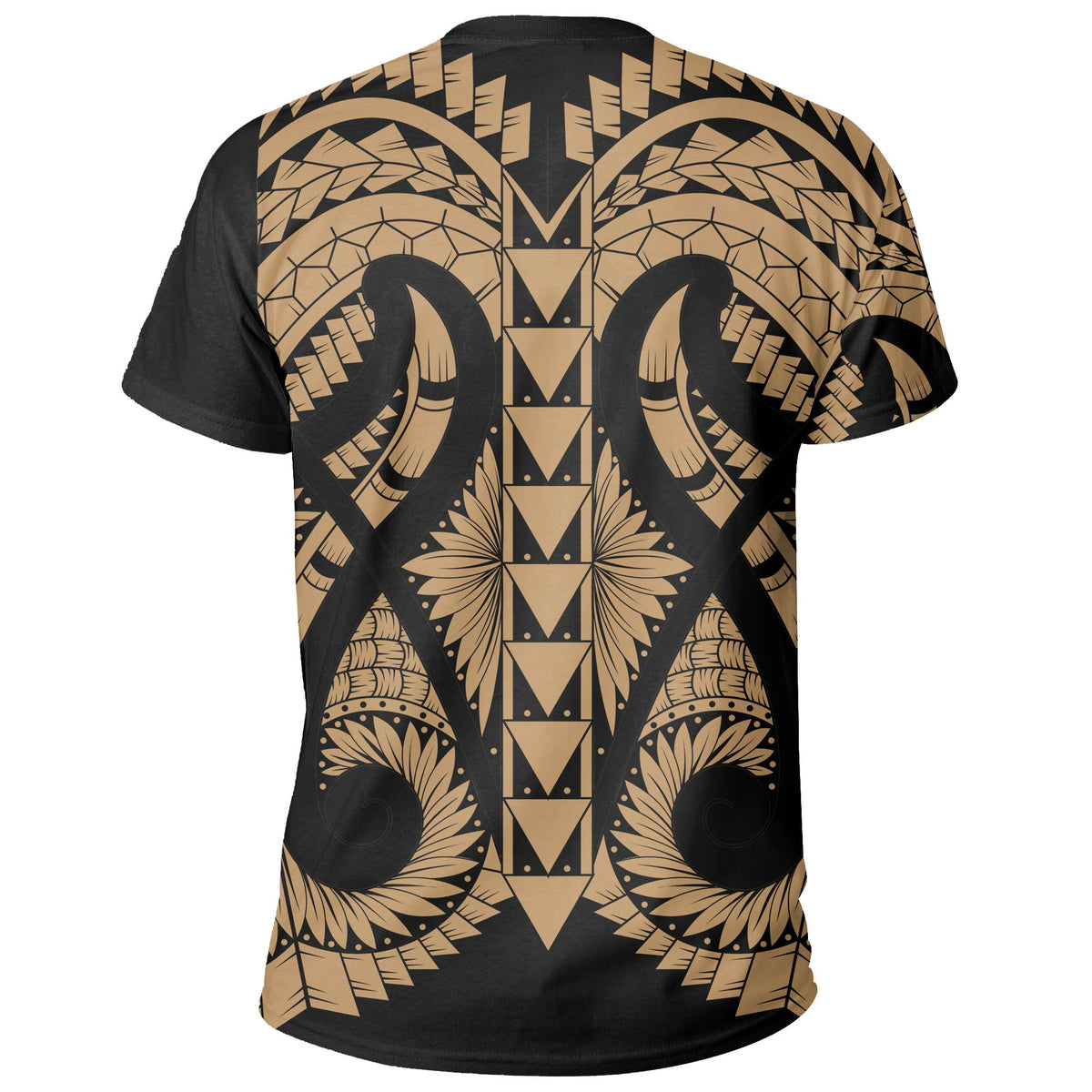 Hawaii Polynesian In My Heart T Shirt Ryan Style Gold - Polynesian Pride
