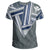 Hawaii T Shirt Football Jersey Style Grey and White - Polynesian Pride