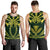 Hawaii Kanaka Polynesian Football Jersey Men's Tank Top - Green - Bernice - AH Green - Polynesian Pride