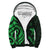 New Caledonia Sherpa Hoodie - Green Tentacle Turtle Green - Polynesian Pride