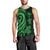 Hawaii Men's Tank Top - Green Tentacle Turtle - Polynesian Pride