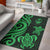 Guam Area Rug - Green Tentacle Turtle Green - Polynesian Pride