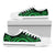 Kosrae Low Top Canvas Shoes - Green Tentacle Turtle - Polynesian Pride