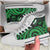 Marshall Islands High Top Shoes - Green Tentacle Turtle Crest - Polynesian Pride